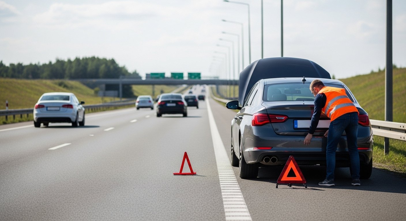 How to Safely Wait for a Tow Truck