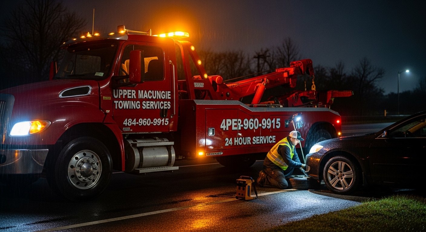 Tire Change Service in Upper Macungie, PA